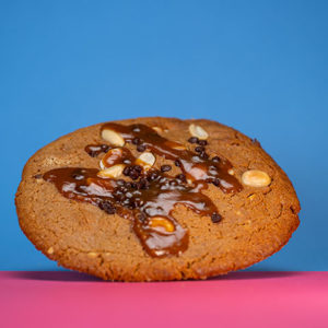 Cookies cacahuète caramel